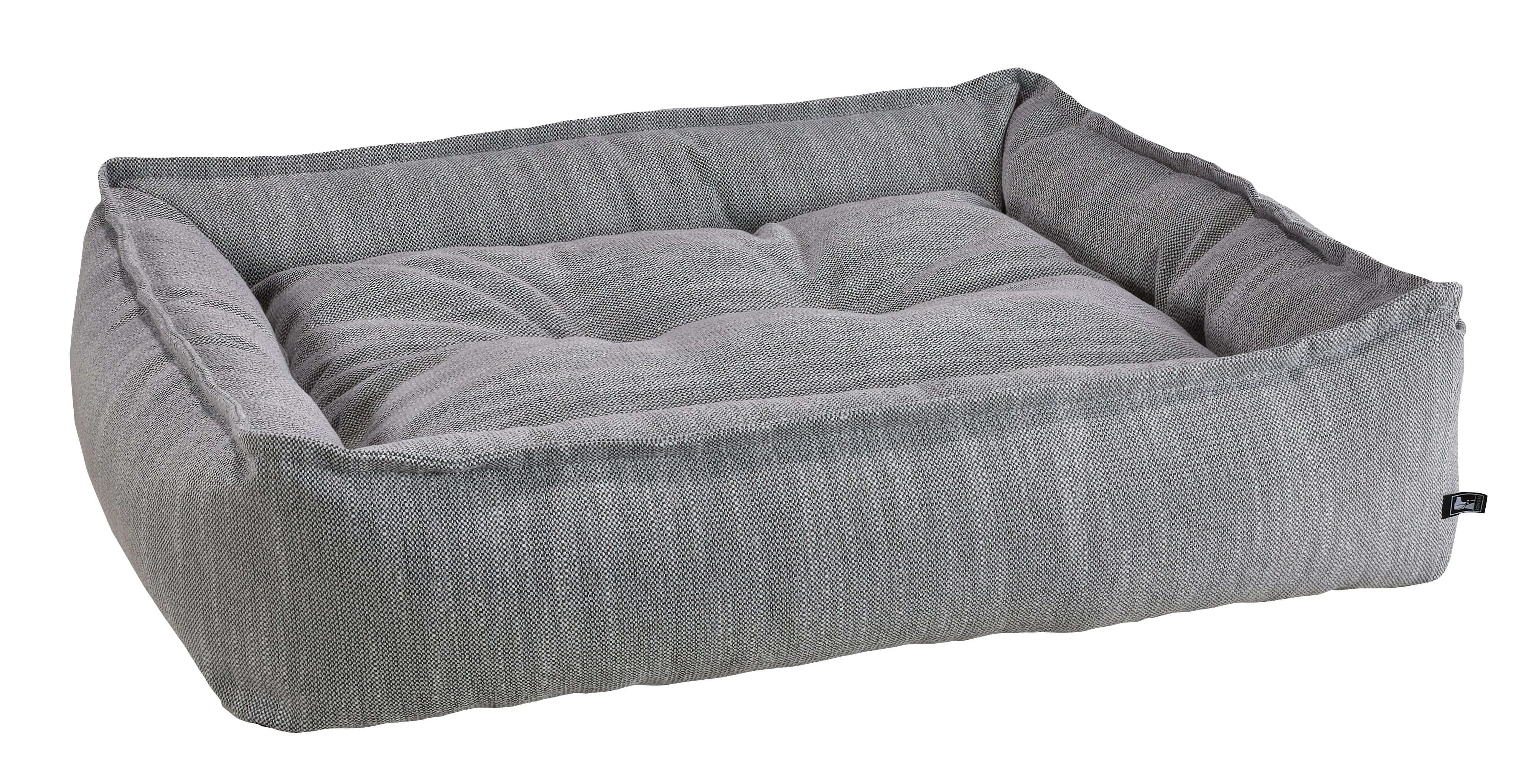 Bowsers Sterling Lounge Dog Bed - Stone Grey