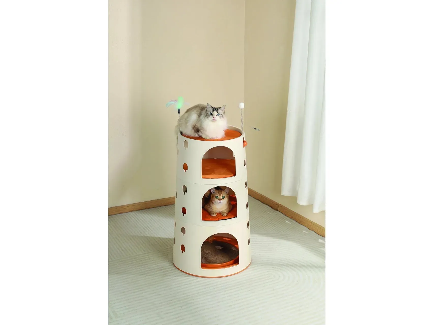 BURANA Eco Cat Tower Beige