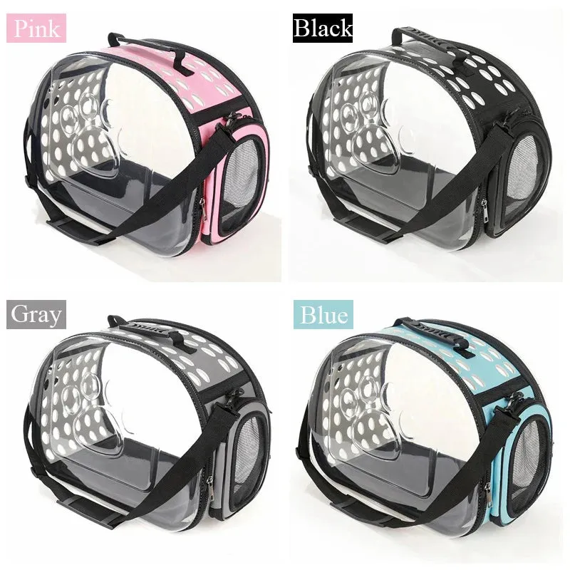Cat Carrier Breathable Pet Dog Cat Carriers Backpack Bags Travel Space Capsule Cage Portable Pet Transport Bag Carrying For Cats