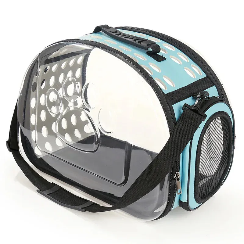 Cat Carrier Breathable Pet Dog Cat Carriers Backpack Bags Travel Space Capsule Cage Portable Pet Transport Bag Carrying For Cats