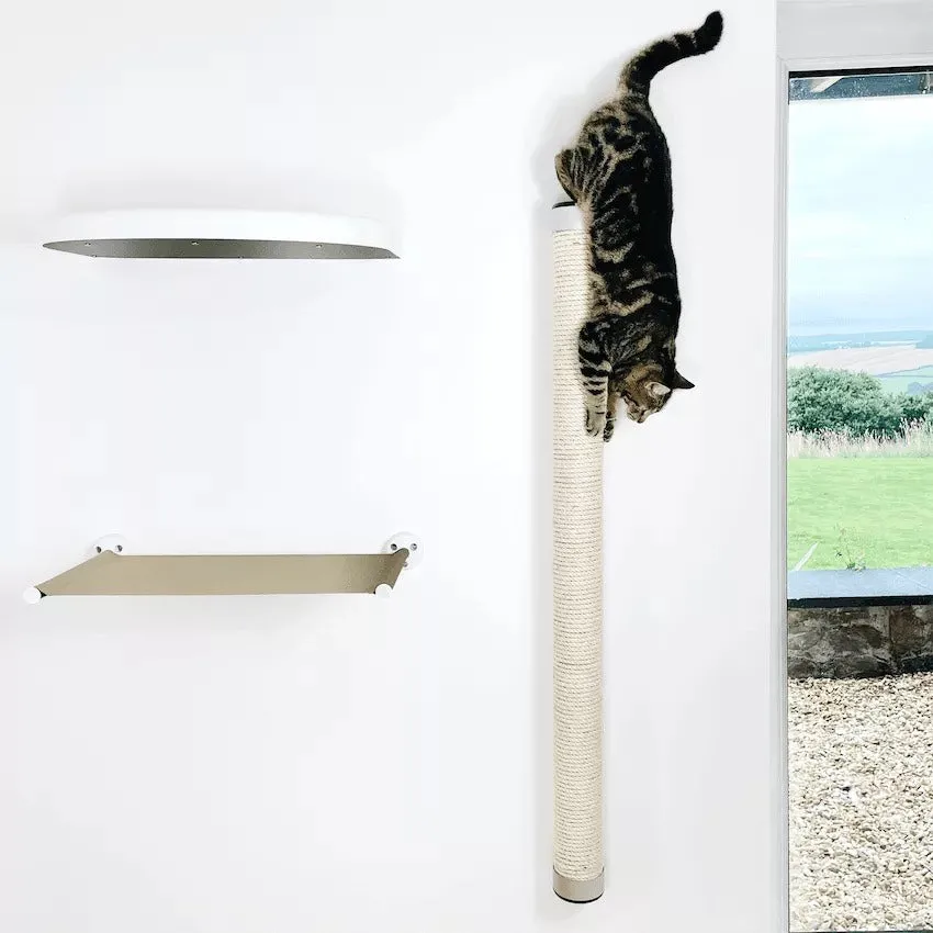 Catipilla Wall-Mounted Climbing Pole