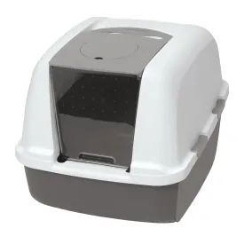 Catit Jumbo Hooded Cat Litter Tray {)_(}