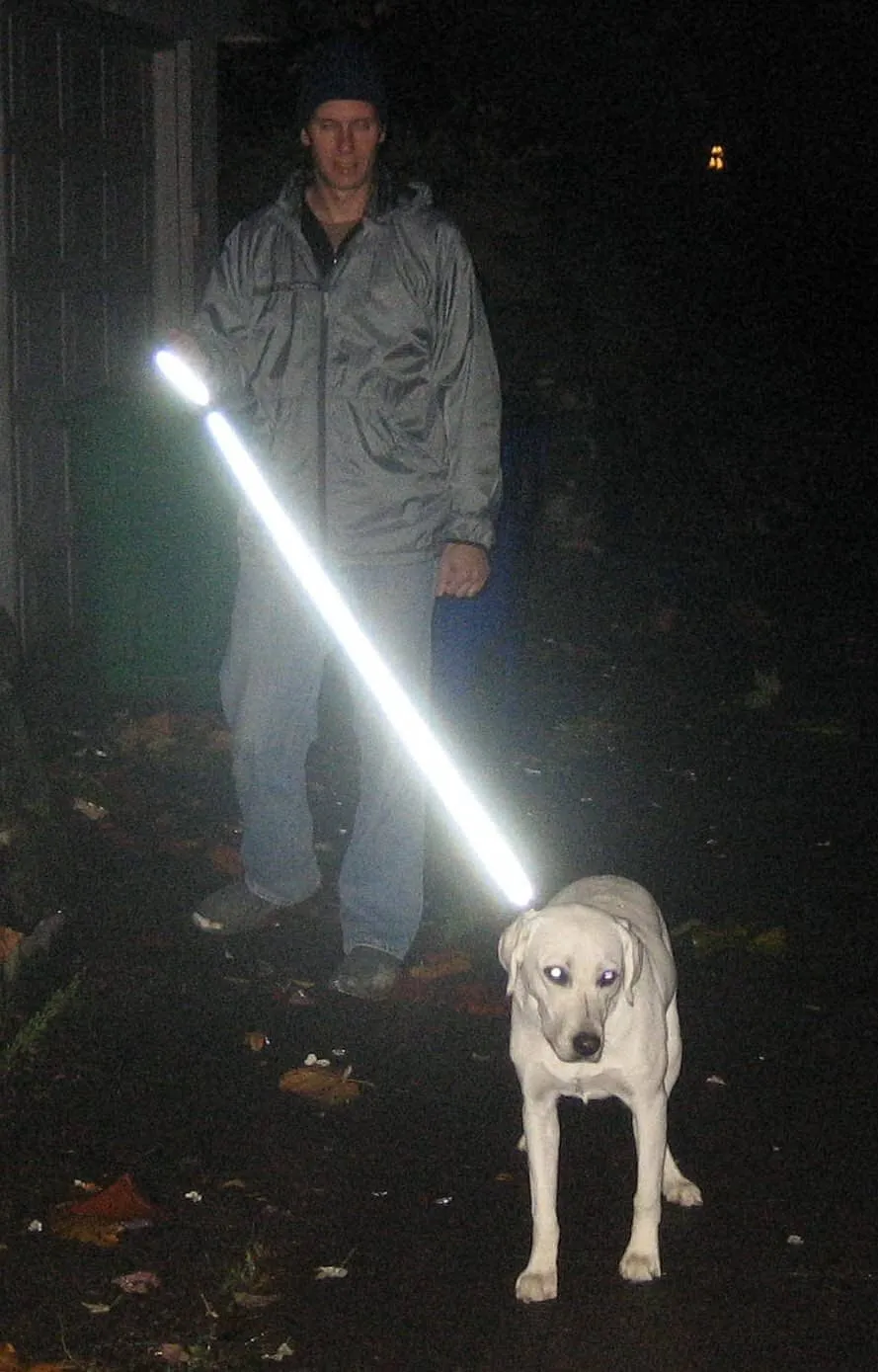 Cycle Dog Regular Max Reflective Earth-Friendly Dog Leash - Silver - 6' Feet