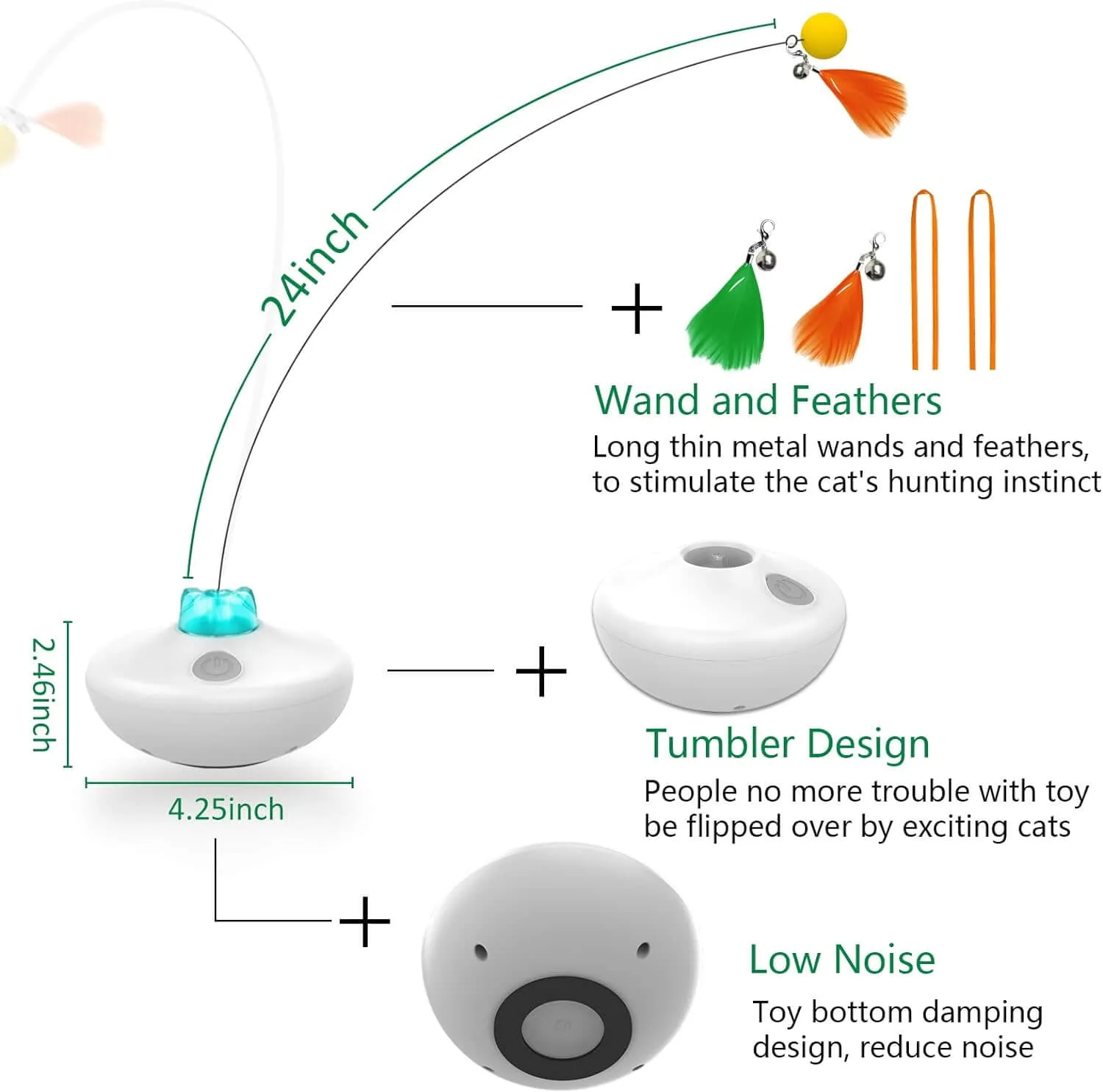 Interactive Cat Butterfly Toys