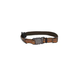 K9 Explorer® Reflective Adjustable Dog Collar, Brown Small