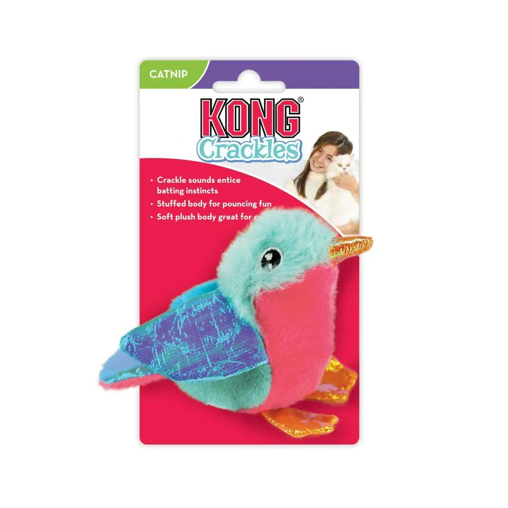 Kong Cat Toy Crackle Tweetz Bird