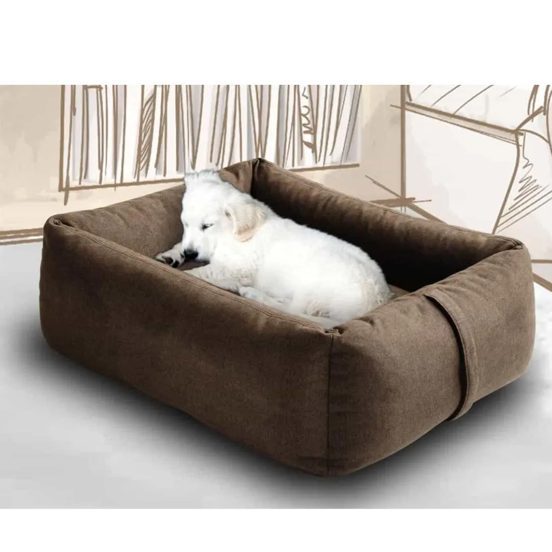 Luxury Boox Fabric Box Dog Bed
