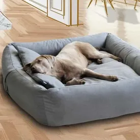 Luxury Boox Fabric Box Dog Bed