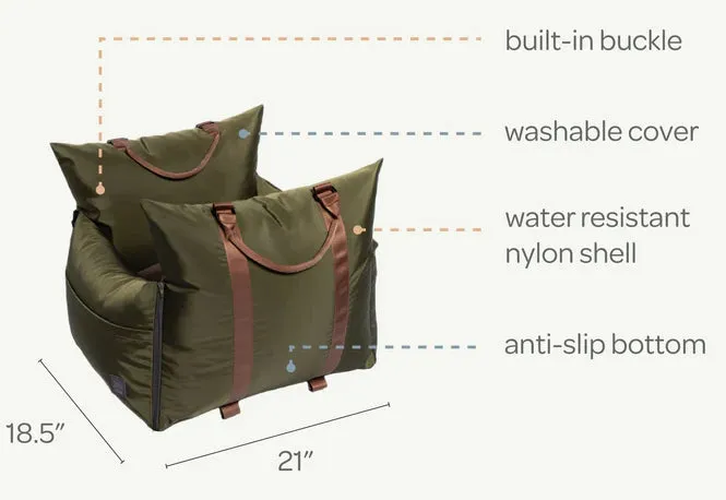 Marco Car Seat For Dogs & Travel Bed