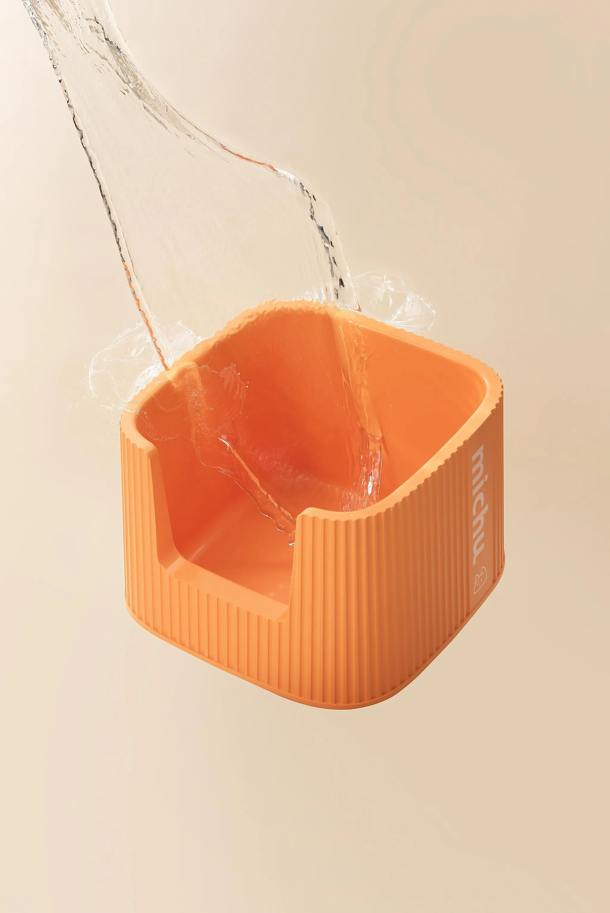 Michu XXL Delux Cat Litter Box with Scoop Coral