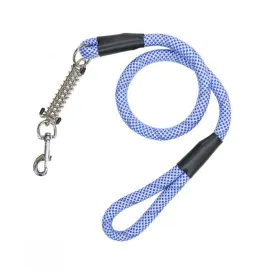 Petique, Reflective Dog Leash with Shock Absorber, Elektric Blue