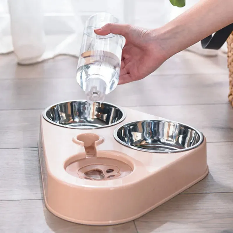 WagYard 3 In 1 Pet Food Bowl Tray