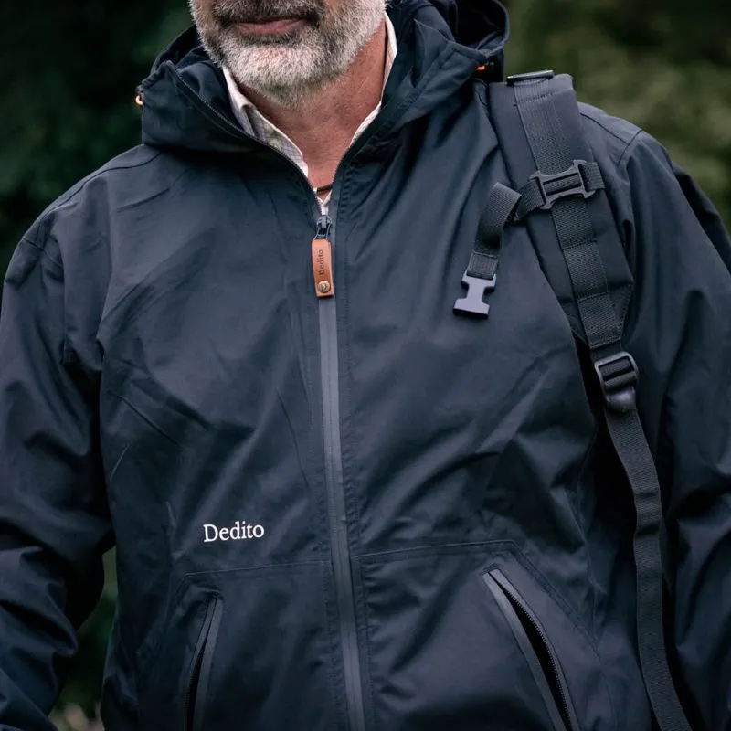 Waterproof Lightweight Jacket In Black