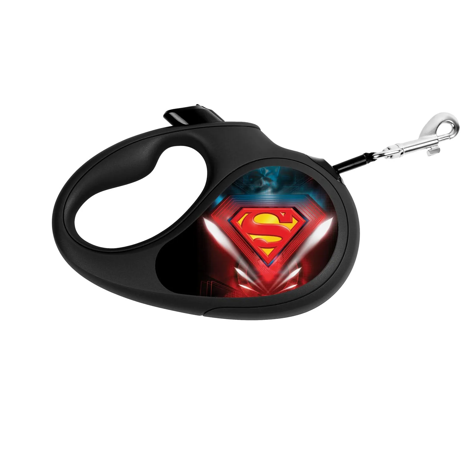 WAUDOG R-leash retracteble dog leash, "Superman logo" -8126-1012